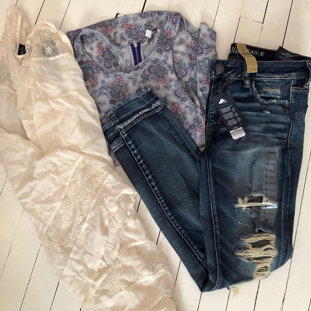 New! American Eagle Jegging sz. 8